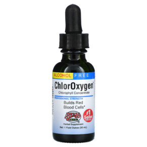 Herbs Etc. ChlorOxygen Chlorophyll Concentrate Alcohol Free 1 fl oz (30 ml) 765704319017