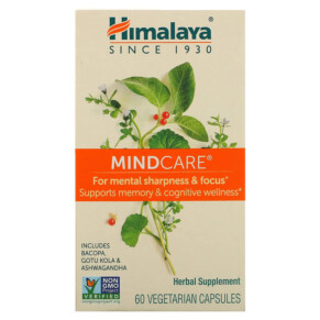 Himalaya MindCare 60 Vegetarian Capsules 605069006019