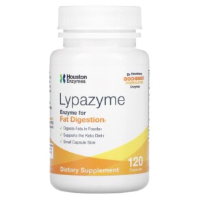 Houston Enzymes Lypazyme 120 Capsules 898631000427