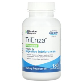 Houston Enzymes TriEnza Chewable 180 Chewable Tablets 898631000304