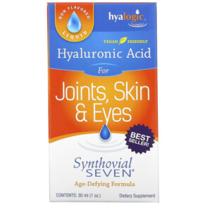 Hyalogic LLC Hyaluronic Acid Synthovial Seven 1 oz (30 ml) 858259000124