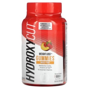 Hydroxycut Gummies Mixed Fruit 90 Gummies 631656607581