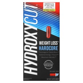 Hydroxycut Weight Loss Hardcore 60 Rapid Release Capsules 631656603200