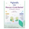 Hyland's Baby Mucus + Cold Relief Combo Pack Daytime/Nighttime 6+ Months 2 Bottles 4 fl oz (118 ml) Each 354973337411