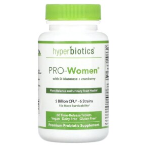 Hyperbiotics PRO-Women 5 Billion CFU 60 Time-Release Tablets 9506000113739