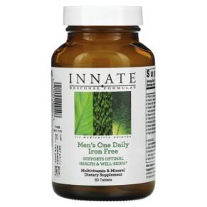 Innate Response Formulas Men's One Daily Iron Free 60 Tablets 051494400548