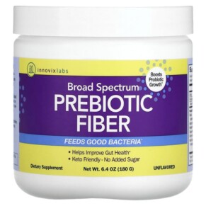 InnovixLabs Broad Spectrum Prebiotic Fiber Unflavored 6.4 oz (180 g) 794504985153