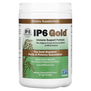 IP-6 International IP6 Gold Immune Support Formula Powder Mango Passionfruit 377 gm 860005330829