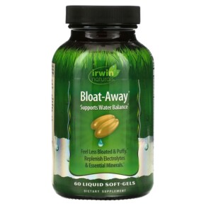 Irwin Naturals Bloat-Away 60 Liquid Soft-Gels 710363573041