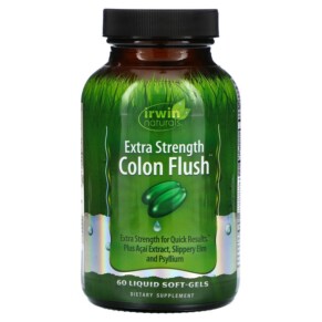 Irwin Naturals Extra Strength Colon Flush 60 Liquid Soft-Gels 710363586355