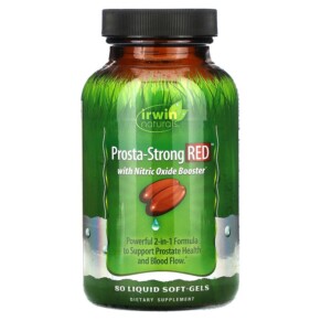 Irwin Naturals Prosta-Strong RED 80 Liquid Soft-Gels 710363585327