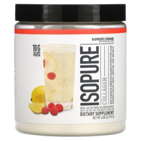 Isopure Collagen Raspberry Lemonade 6.88 oz (195 g) 089094025519