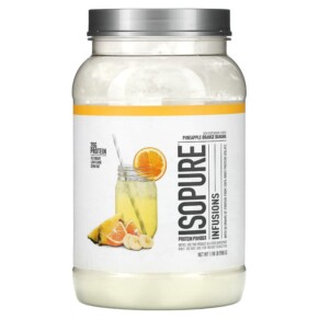 Isopure Infusions Protein Powder Pineapple Orange Banana 1.98 lb (900 g) 089094025649
