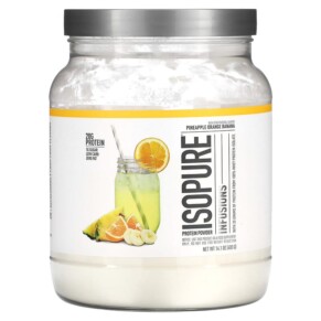 Isopure Infusions Protein Powder Pineapple Orange Banana 14.1 oz (400 g) 089094025076