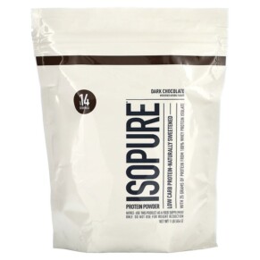 Isopure Low Carb Protein Powder Dark Chocolate 1 lb (454 g) 089094025250
