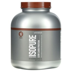 Isopure Low Carb Protein Powder Dutch Chocolate 4.5 lb (2.04 kg) 089094022952