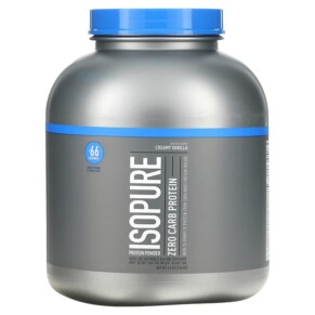 Isopure Zero Carb Protein Powder Creamy Vanilla 4.5 lb (2.04 kg) 089094022938