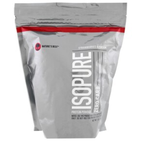 Isopure Zero Carb Protein Powder Strawberries & Cream 1 lb (454 g) 089094022495