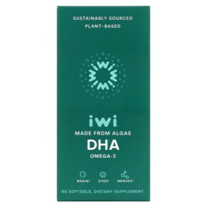 iWi Omega-3 DHA 60 Softgels 818353022064