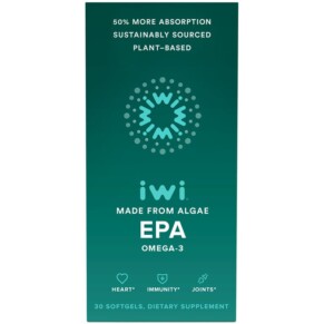 iWi Omega-3 EPA 30 Softgels 818353022057