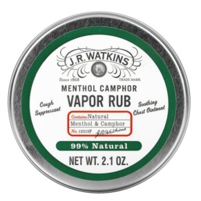 J R Watkins Menthol Camphor Vapor Rub 2.1 oz 818570008919