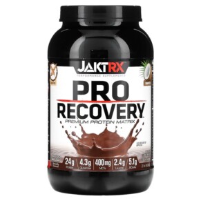 Jakt-RX Pro Recovery Premium Protein Matrix Chocolate Milkshake 2 lb (908 g) 629046954018