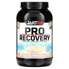 Jakt-RX Pro Recovery Premium Protein Matrix French Vanilla 2 lb (908 g) 629046954025