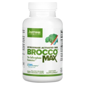 Jarrow Formulas BroccoMax 120 Delayed Release Veggie Caps 790011202110