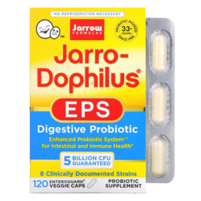 Jarrow Formulas Jarro-Dophilus EPS 5 Billion 120 Veggie Caps 790011030249
