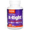 Jarrow Formulas K-Right 60 Softgels 790011300090