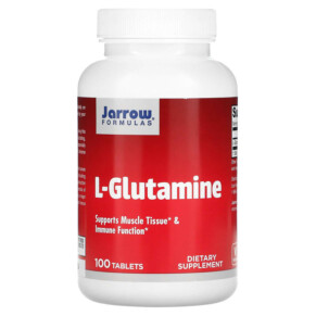 Jarrow Formulas L-Glutamine 100 Tablets 790011150336