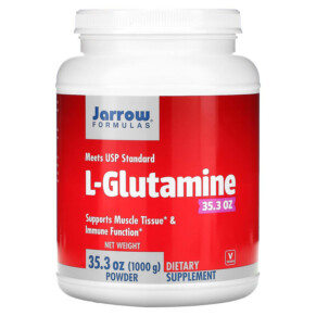 Jarrow Formulas L-Glutamine Powder 35.3 oz (1000 g) 790011150350