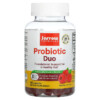 Jarrow Formulas Probiotic Duo Raspberry 3 Billion 60 Gummies 790011037095