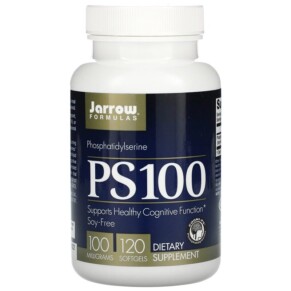 Jarrow Formulas PS 100 Phosphatidylserine 100 mg 120 Softgels 790011160595