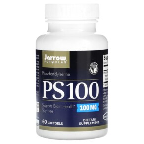 Jarrow Formulas PS100 Phosphatidylserine 100 mg 60 Softgels 790011160069