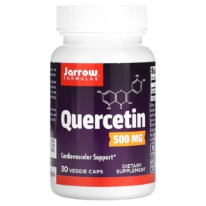 Jarrow Formulas Quercetin 500 mg 30 Veggie Caps 790011141235