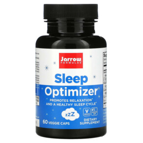 Jarrow Formulas Sleep Optimizer 60 Veggie Caps 790011290490