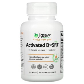 Jigsaw Health Activated B w/SRT 120 Tablets 876634000187