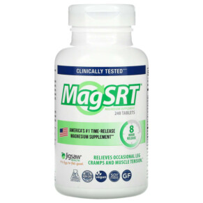 Jigsaw Health MagSRT Time-Release Magnesium 240 Tablets 876634000620