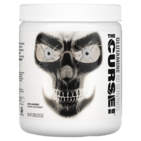 JNX Sports The Curse Glutamine Unflavored 10.6 oz (300 g) 794712849322