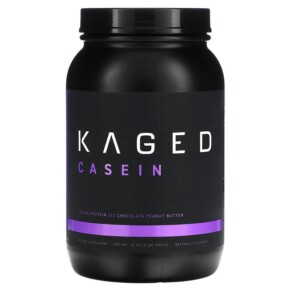 Kaged Casein Protein Chocolate Peanut Butter 32 oz (907 g) 850015107924