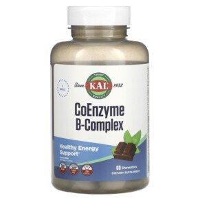 KAL Coenzyme B-Complex Cocoa Mint 60 Chewables 021245550907