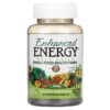 KAL Enhanced Energy Once Daily Whole Food Multivitamin 60 Vegetarian Tablets 021245388852