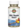 KAL GABA L-Theanine Stress B Mango Tangerine 100 Lozenges 021245276913