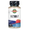 KAL K-2 MK-7 Raspberry 60 Micro Tablets 021245646846