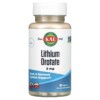 KAL Lithium Orotate 5 mg 60 VegCaps 021245380382