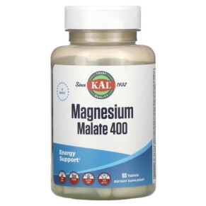 KAL Magnesium Malate 400 90 Tablets 021245813095