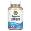 KAL Magnesium Triple Source 100 Tablets 021245628279