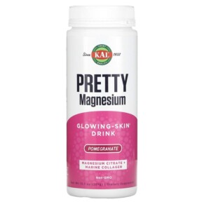 KAL Pretty Magnesium Glowing-Skin Drink Pomegranate 10.7 oz (301 g) 021245827061