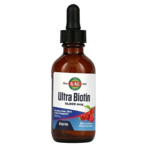 KAL Ultra Biotin Mixed Berry 10.000 mcg 2 fl oz (59 ml) 021245232629